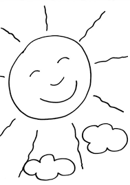 Kostenlose Malvorlage Sommer Sonne Ausmalen Zum Ausmalen