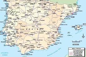 Encuentra información acerca del clima, condiciones de carreteras, rutas con indicaciones. Spain Portugal Country Map Country Profile Railway Gazette International