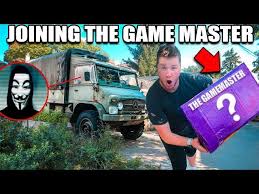 JOINING THE GAME MASTER?! Mystery Package From The Game Master - YouTube