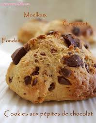 Recette De Cookies Sans Beurre Aux Pepites De Chocolat Recette Cookies Recette Cookies Sans Beurre Cookies Moelleux