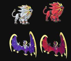 Shiny Solgaleo And Lunala Pokemon Pokemon Sun Pokemon Pictures