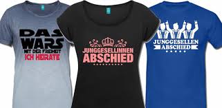 Einfach mal sich oder anderen eine freude machen. Lustige T Shirts Fur Junggesellenabschied Selbst Gestalten