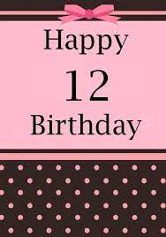 Happy Birthday Birthday Journal Or Notebook For Girls Journal Or Notebook For 12 Year Old Happy 12th Birthday Old Birthday Cards Happy 15th Birthday