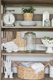 Bookcase Styling Easy Tips Tricks City Farmhouse Dining Room Shelves Kitchen Shelf Decor Farmhouse Shelves Decor
