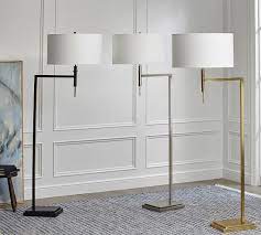 Experience online shopping with a wide range of floor lamps and enjoy ✓ free delivery on orders illuminate a large seating area with this handsome arc lamp. Atticus Metal Sectional Floor Lamp Pottery Barn