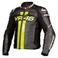 Dainese Vr46 Valentino Rossi Pelle Leather Jacket Motorcycle Jacket Bike Leathers Motorbike Jackets
