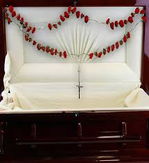 Make your own beads from funeral flowers, or use other beautiful beads. Rosary Of Red Roses Avas Flowers
