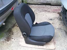 Peugeot 206 O S F Drivers Seat Black Blue Pattern Off 2004 Year 3 Door Blue Pattern Peugeot Blue Black