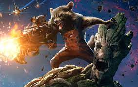 Marvel avengers, marvel dc comics, marvel heroes, comic book characters, marvel characters, comic character, comics universe. Guardians Of The Galaxy Characters Rocket And Groot On New Poster