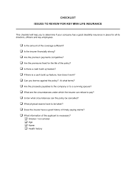 If you are looking for insurance quote form template you have come to the right place. Checklist Key Employee Life Insurance Template By Business In A Box