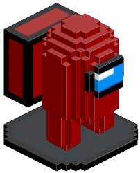 Download Obj File Among Us Pixel Art 3d Template To 3d Print Cults The ultimate bendable steve by rooterbuster 127 382991 views. download obj file among us pixel art 3d