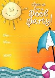 Background Birthday Party Invitation Card Design Free Pool Invites Pool Party Invitations Pool Party Invitations Printable Pool Party Invitation Template
