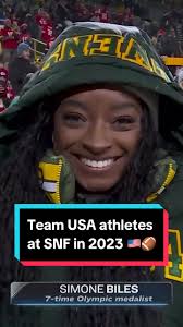 Team USA at Sunday Night Football in 2023