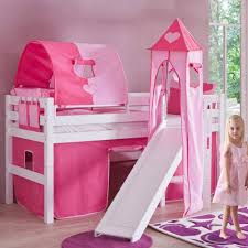 Kinderzimmer mit hochbett einrichten für eine optimale. Madchen Hochbett Sandra In Pink Weiss Wohnen De