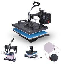 Vevor Heat Presses 12 X 15 Inch 5 In 1 Digital Multifunctional Sublimation T Shirt Heat Press Machine 1250w 360 Degree Rotation Heat Press Machine For T Shirts Best Heat