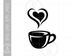 Free Free 92 Heart Coffee Cup Svg SVG PNG EPS DXF File