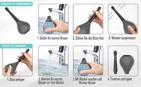 Amazon.de: Rückflussverhütung Analdusche & Vaginaldusche,Selove® 220ML  Silikon Einlauf,Klistier Irrigator,Darmreinigung für Männer und Frauen
