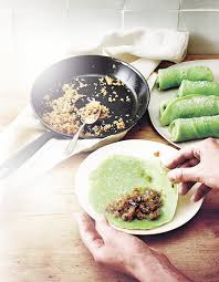 Dadar Gulung Crepes Balinaises Pour 4 Personnes Recettes Elle A Table Recette Recettes De Cuisine Alimentation Recette