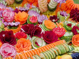 Cela est donc également valable une fois qu'ils sont sculptés. Comment Faire Des Fleurs Avec Des Fruits Et Des Legumes