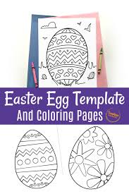 Choose a blue background to emphasize trust and tidiness, and include a variety of shapes and backgrounds for a variety of expressions. Free Printable Easter Egg Template And Coloring Pages