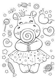 Amongst many benefits, it will develop motor skills, teach your little one to focus, and help him/her to recognize colors. Free Easy To Print Cute Coloring Pages Tulamama