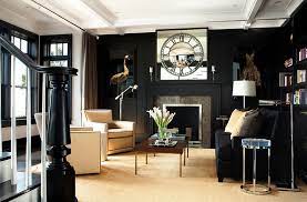 The chairs were sourced from earnest gaspard and assoc. Black And White Living Rooms Design Ideas