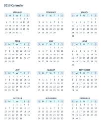 12 Month Calendar 2019 Template Printable 2018 Calendars Templates Make It Calendar 2019 Template 2018 Calendar Template Calendar Template
