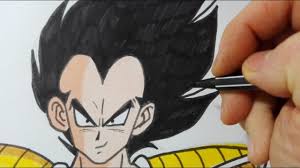 Come Disegnare Vegeta Di Dragon Ball Z Youtube