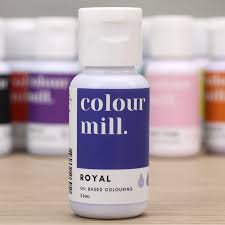Great for chocolate candy coloring, our 2 oz oil candy color comes in handy with various other projects that require oil based color as we all know water and oil don't mix! Colour Mill Oil Based Food Colouring In Royal Blue 20ml