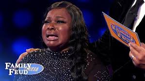 Paige plays one fishy round of Fast Money!