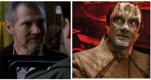 Andrew Robinson and Michael Dorn in ChiPs