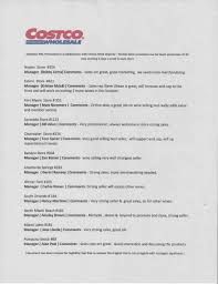 costco sample resume for costco resume