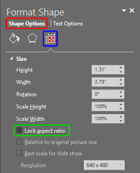 Select the slide/s containing locked shape(s) you need to unlock, then click 'unlock objects' (found beneath the lock object icon on the ppt . Resize Text Boxes Accurately On A Slide In Powerpoint 2016 For Windows