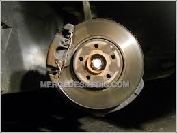 2:undo the 10mm bolt pull out the sensor cut the wire adout 12 inches up, open up the wire up one brown wire one white wire strip ends see pics. Mercedes Benz Abs Wheel Speed Sensor Replacement Youcanic