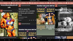 Indian Infidel on X: The Islamists using tags like interfaithxxx HSlut  MStud HSlutformuslim HSlut4MStud created Websites, Twitter Trends,  Telegram Channels to target and insult the Hindu Women en masse for over a