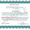 Instant downloadable/printable digital certificate available free upon completion. 1