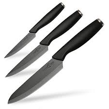 Cuisine Trend Ceramic Kitchen Knife Set With Sheaths 6 Chef Knife 5 Utility Knife 4 Paring Knife Fda Certified Hard Ultra Sharp Ceramic Blade Slic Ceramic Kitchen Knives Knife Set Kitchen Kitchen Knives