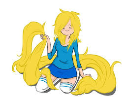 Fionna S Long Flowing Hair She Can Be Rapunzel Adventure Time Finn Famous Cartoons Marceline The Vampire Queen