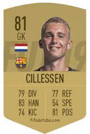 This item is inform jasper cillessen, a gk from netherlands, playing for valencia cf in spain primera división (1). Jasper Cillessen Fifa 19 Spieler Statistik Card Preis