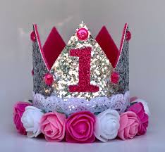 Birthday Crown For Adults 1st Birthday Crown First Birthday Crown Girl Birthday Party Etsy First Birthday Crown Birthday Crown Belle Birthday