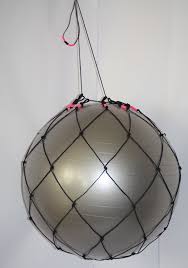 Fitness Ball Storage Net Free Up Valuable Floor Space With This Fitness Ball Storage Net Or Carry It Easily And Family Room Walls Ball Storage Ball Exercises
