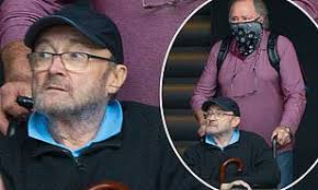 Изучайте релизы phil collins на discogs. Phil Collins Is Seen At A Genesis Rehearsal After Accusing Ex Wife Of Trying To Extort Him Daily Mail Online