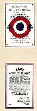 Ce gouvernement, allguant la dfaite de nos armes, s'est mis en rapport avec l'ennemi appel charles de gaule du 18 juin 1940 emprunté, avec modifs dernière minute le 18 juin 2010. Vignettes Charles De Gaulle Appel Du 18 Juin 1940 Association Philatelique De Rueil Malmaison
