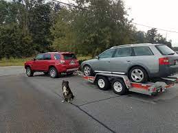 View car hauler trailers for sale. Towing With U Haul Auto Transporter Expedition Portal
