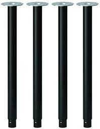 The table top can hold up to 50 lbs. Ikea Olov Adjustable Metal Table Legs Steel Black Set Of 4 Amazon Ca Tools Home Improvement