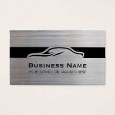 Auto Repair Car Detailing Automotive Modern Metal Business Card Zazzle Com In 2020 Car Detailing Metal Business Cards Auto Repair