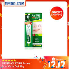 Mentholatum Acnes Scar Care Jell 18g Shopee Malaysia