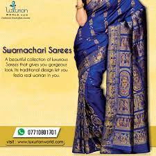 A Beautiful Collection Of Luxurious Sarees To Give You Gorgeous Look Visit Http Www Luxurionworld Com Baluchari Saree Real Women Saree Blouse Designs