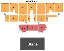 five flags center arena seating charts for all 2019 events