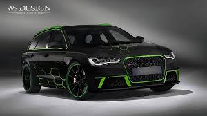 Audi Green Hexagon Car Wrap Car Sticker Design Audi